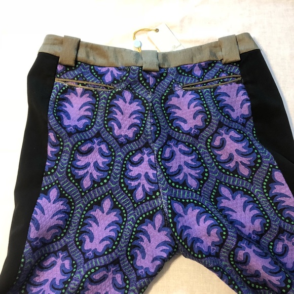 Tracy Reese Multi-color pants with defects E4 - Picture 4 of 8
